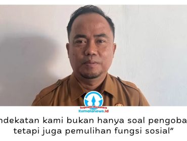 Kepala Dinas Sosial Kota Balikpapan, Arfiansyah, menegaskan penanganan Orang Dengan Gangguan Jiwa (ODGJ) memerlukan sinergi dan kolaborasi seluruh pemangku kepentingan. Foto: M Hilmansyah.