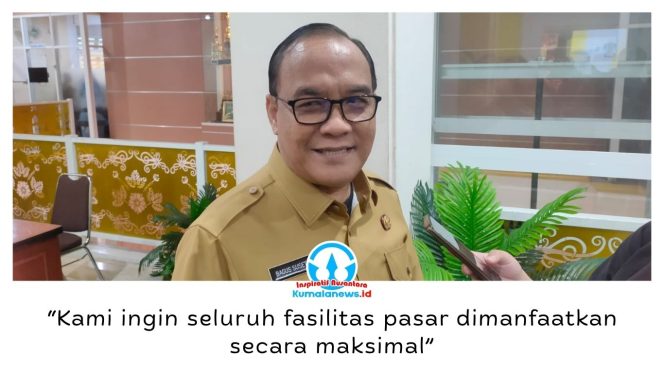 
 Wakil Wali Kota Balikpapan, Dr. Ir. H. Bagus Susetyo, M.M., menegaskan penataan Pasar Pandansari dilakukan untuk mengurai kemacetan serta mewujudkan kawasan perdagangan yang lebih tertib, nyaman, dan representatif. Foto: M Hilmansyah.