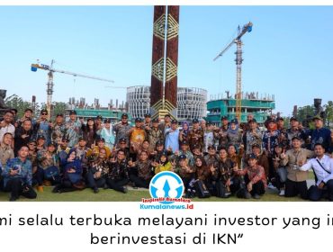 Otorita IKN menerima kunjungan Gubernur Jawa Tengah Ahmad Luthfi bersama para bupati dan wakil bupati se-Jawa Tengah untuk menjajaki kerja sama strategis dan peluang investasi guna mendukung percepatan pembangunan Ibu Kota Nusantara, Kamis (6/8/2026). Foto: Humas Otorita Ibu Kota Nusantara.