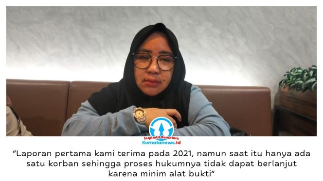 
 Ketua TRC PPA Kalimantan Timur dan Samarinda, Rina Zainun, mengungkap dugaan kasus pencabulan di salah satu pondok pesantren di Kutai Kartanegara yang disebut telah muncul sejak 2021 dan kembali berkembang pada 2025 hingga 2026 dengan korban serta terlapor yang berbeda. Foto: Yana Ashari.