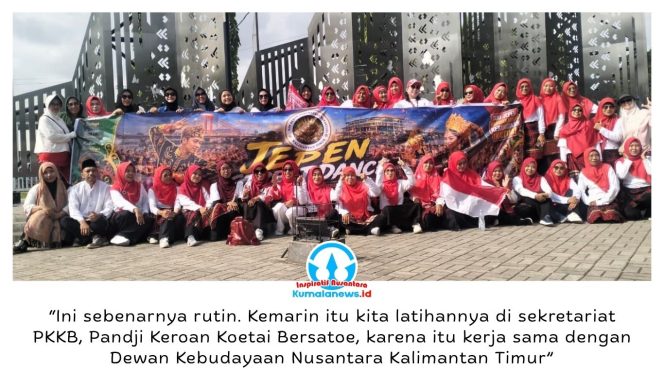 
 Tari Jepen kembali semarak di ruang publik Samarinda melalui Jepen Ance Street Dance, yang melibatkan komunitas, sanggar tari, generasi muda, dan masyarakat dalam melestarikan serta mengenalkan warisan budaya Kalimantan Timur. Foto: Yana Ashari.