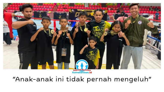 
 Atlet Muaythai Kaltim binaan Arkan Camp raih 3 emas dan 1 perunggu di Indonesia Muaythai Championship meski berangkat secara mandiri. Foto: Arkan Camp.