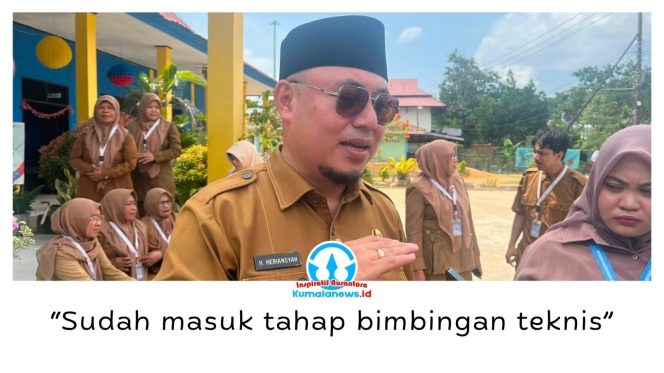 
 Kepala Disdikbud Kukar Heriansyah menyebut program pembangunan dan rehabilitasi sekolah akan disalurkan bertahap sesuai data dan ketentuan pemerintah. Foto: Fairuzzabady.