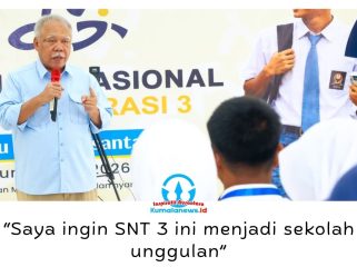 Sebanyak 82 siswa menjadi angkatan pertama Sekolah Nasional Terintegrasi (SNT) 3 IKN setelah MPLS Tahun Ajaran 2026/2027 resmi dimulai pada Senin (10/8/2026). Foto: Humas Otorita IKN.