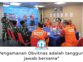 TNI Angkatan Laut menegaskan komitmennya memperkuat pengamanan fasilitas operasi lepas pantai di Wilayah Kerja (WK) Mahakam melalui koordinasi, patroli, dan langkah pencegahan guna mengantisipasi potensi gangguan. Foto: PHM – PHI.