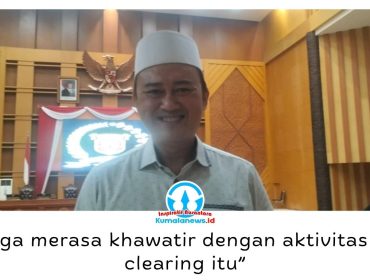 Perwakilan Dapil Samarinda Ulu, Rusdi Doviyanto (Dovy), menyebut warga menyampaikan kekhawatiran atas aktivitas pembukaan lahan di kawasan perbukitan yang berada tepat di atas Perumahan H. Hadi. Foto: Yana Ashari.