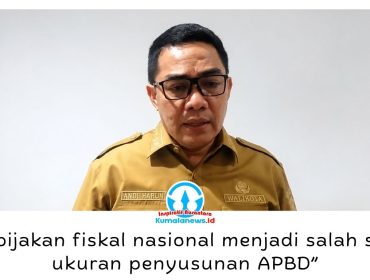 Wali Kota Samarinda Andi Harun menyebut penyusunan APBD 2027 mengacu pada kebijakan ekonomi makro dan kebijakan fiskal nasional sebagai dasar penentuan arah anggaran daerah. Foto: Yana Ashari.