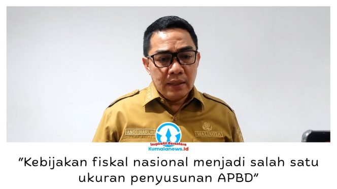 
 Wali Kota Samarinda Andi Harun menyebut penyusunan APBD 2027 mengacu pada kebijakan ekonomi makro dan kebijakan fiskal nasional sebagai dasar penentuan arah anggaran daerah. Foto: Yana Ashari.