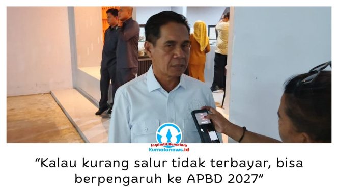 
 Ketua DPRD Kota Samarinda, Helmi Abdullah, menyebut kehadiran Wali Kota Andi Harun menjadi bagian dari koordinasi legislatif dan eksekutif dalam pembahasan awal APBD 2027. Foto: Tegar.