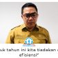 Wali Kota Samarinda Andi Harun menyebut peniadaan pawai tidak menghentikan rangkaian HUT ke-81 RI. Perayaan tetap digelar melalui berbagai kegiatan di tingkat kelurahan dengan melibatkan masyarakat. Foto: Yana Ashari.
