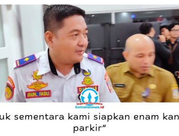 Kepala Dinas Perhubungan (Dishub) Kota Balikpapan, Muhammad Fadli Fathurrahman, mengatakan Pemkot Balikpapan menyiapkan enam lokasi sebagai kantong parkir bagi masyarakat dan tamu undangan HUT ke-81 Kemerdekaan RI. Foto: M Hilmansyah.