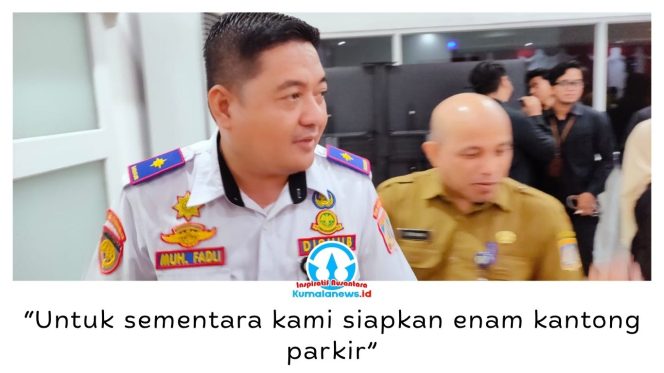 
 Kepala Dinas Perhubungan (Dishub) Kota Balikpapan, Muhammad Fadli Fathurrahman, mengatakan Pemkot Balikpapan menyiapkan enam lokasi sebagai kantong parkir bagi masyarakat dan tamu undangan HUT ke-81 Kemerdekaan RI. Foto: M Hilmansyah.