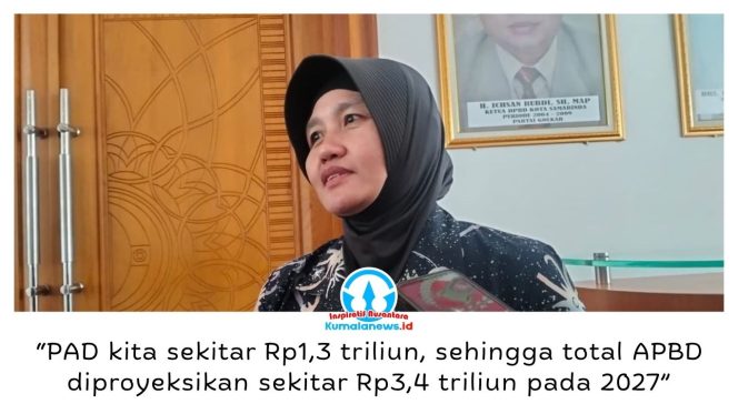 
 Sekretaris Daerah Kota Samarinda, Neneng Chamelia Shanti, mengatakan PAD menjadi salah satu instrumen penting dalam memperkuat kapasitas fiskal daerah. Untuk 2027, Pemkot Samarinda menargetkan PAD sekitar Rp1,3 triliun sebagai salah satu penopang APBD.