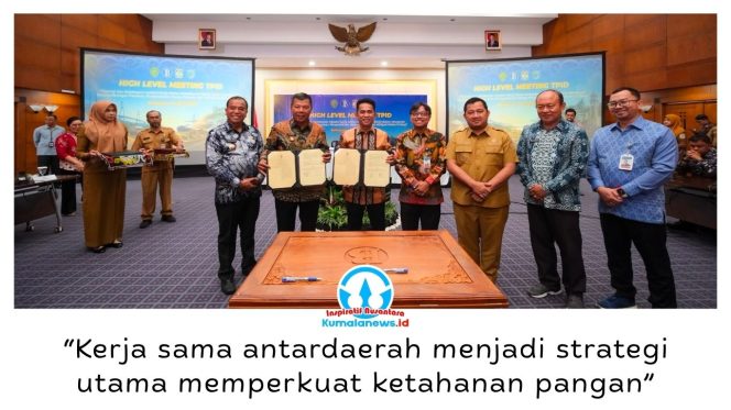 
 Pemkot Balikpapan memperkuat pengendalian inflasi melalui kerja sama pasokan pangan dengan Kabupaten Karo, Sumatera Utara, dan Kabupaten Bulukumba, Sulawesi Selatan. Kerja sama tersebut dibahas dalam High Level Meeting TPID di Balikpapan, Selasa (11/8/2026), untuk memperkuat jaringan pasokan pangan yang berkelanjutan. Foto: M Hilmansyah.