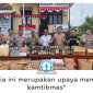 Polsek Tabang bersama Forkopimcam menggelar razia miras ilegal selama dua hari di sejumlah toko dan tempat usaha di Kecamatan Tabang, Kutai Kartanegara. Hasil razia disampaikan di Mapolsek Tabang pada Rabu (12/8/2026). Foto: Polsek Tabang.