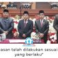 Ketua DPRD Kota Samarinda Helmi Abdullah bersama jajaran pimpinan DPRD dan Wali Kota Samarinda Andi Harun berfoto bersama usai Rapat Paripurna DPRD Kota Samarinda Masa Persidangan II Tahun 2026 di Ruang Rapat Paripurna Lantai 2 DPRD Kota Samarinda, Jumat (14/8/2026). Foto: Humas Pemkot.