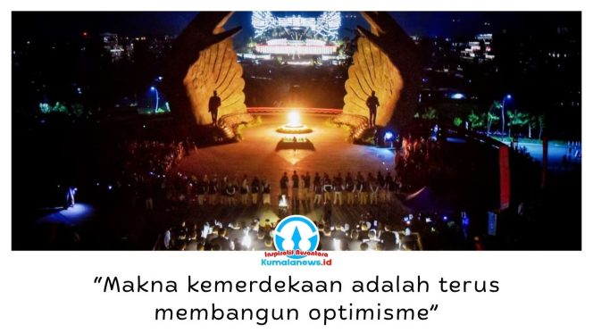 
 Kepala Otorita IKN Basuki Hadimuljono memimpin Upacara Malam Renungan Suci jelang HUT ke-81 RI di Taman Kusuma Bangsa, Nusantara, Minggu (16/8/2026). Upacara diikuti sekitar 400 peserta dari jajaran Otorita IKN, DWP, mitra, dan insan media. Foto: Humas Otorita Ibu Kota Nusantara.