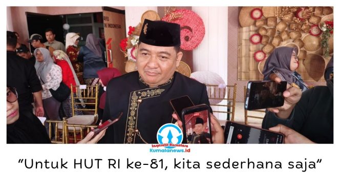
 Ketua Panitia HUT ke-81 RI Kota Balikpapan, Muhammad Fadly, mengatakan rangkaian peringatan kemerdekaan tahun ini tetap mempertahankan sejumlah agenda utama, meski dikemas lebih sederhana sesuai arahan Wali Kota Balikpapan. Foto: M Hilmansyah.