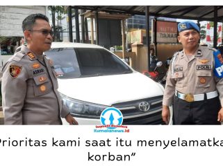 Kapolsek Samarinda Ulu, AKP Asriadi, membenarkan insiden tersebut. Ia mengatakan, peristiwa bermula dari kecelakaan lalu lintas yang melibatkan sepeda motor dan Toyota Innova berwarna putih di Jalan Juanda, Samarinda Ulu. Foto: Riduan.