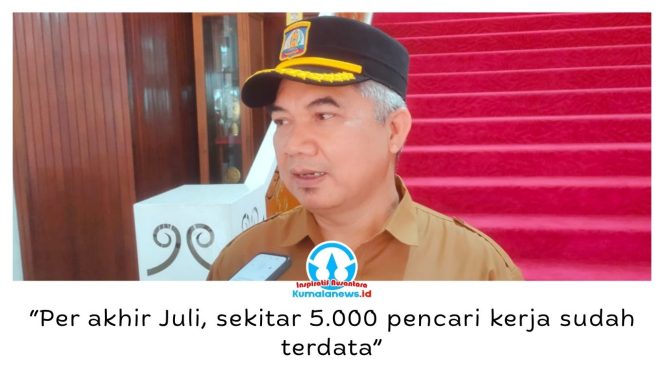 
 Kepala Disnaker Balikpapan, Adamin Siregar, mengatakan pendataan melalui kartu AK-1 dilakukan rutin setiap tahun untuk memetakan jumlah dan perkembangan pencari kerja di Kota Balikpapan. Foto: M Hilmansyah.