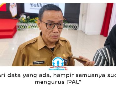 Kepala DLH Balikpapan, Sudirman Djayaleksana, mengatakan 25 dari 26 SPPG yang didampingi telah memenuhi aspek teknis IPAL, sementara satu SPPG masih dalam proses perbaikan. Foto: M Hilmansyah.