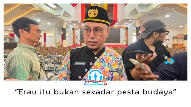 
 Kepala Disdikbud Kukar, Heriansyah, menegaskan sinergi dengan Kejaksaan penting untuk memastikan pelaksanaan Erau 2026 berjalan tertib, transparan, dan sesuai ketentuan. Foto: Fairuzzabady.