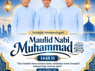 KONI KOTA SAMARINDA mengucapkan Selamat Memperingati Maulid Nabi Muhammad SAW 1448 H.
