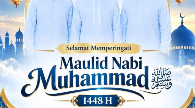 KONI KOTA SAMARINDA mengucapkan Selamat Memperingati Maulid Nabi Muhammad SAW 1448 H.
