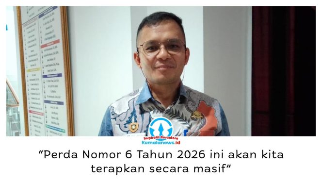 
 Kepala Dishub Kota Samarinda, Hotmarulitua Manalu, memastikan penerapan Perda Nomor 6 Tahun 2026 akan dilanjutkan dengan penegakan aturan secara masif untuk menciptakan transportasi yang lebih tertib. Foto: Yana Ashari.