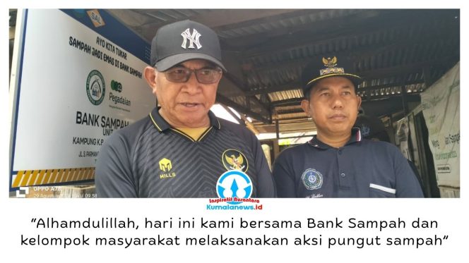 
 Ketua Fraksi Partai NasDem DPRD Kota Samarinda, Joha Fajal, mendorong masyarakat membangun kebiasaan hidup bersih melalui aksi peduli lingkungan dan pungut sampah di Kecamatan Palaran, Samarinda. Foto: Yana Ashari.