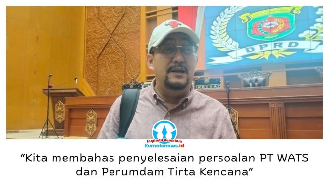
 Ketua Komisi II DPRD Samarinda Iswandi mengatakan RDP digelar untuk mencari solusi atas persoalan kerja sama antara PT WATS dan Perumdam Tirta Kencana yang telah berlangsung selama bertahun-tahun. Foto: Yana Ashari.
