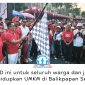 Wali Kota Balikpapan Rahmad Mas’ud mengatakan, CFD di Taman Tiga Generasi menjadi ruang alternatif bagi masyarakat untuk berolahraga, berkumpul bersama keluarga, sekaligus mendorong pertumbuhan UMKM di Balikpapan Selatan. Foto: M Hilmansyah.