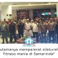 Ketua Panitia JOS Fitness Open Body Contest 2026 sekaligus Sekretaris Umum KONI Samarinda, Rudy Barito, mengatakan ajang tersebut menjadi wadah mempererat silaturahmi antarpenggiat fitness di Kota Tepian. Foto: Yana Ashari.