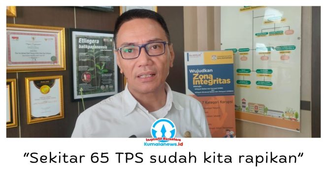 
 Kepala DLH Kota Balikpapan Sudirman Djayaleksana mengatakan, penataan TPS dilakukan bertahap dengan melibatkan kecamatan, kelurahan, dan RT agar tetap sesuai kebutuhan masyarakat. Foto: M Hilamnsyah.