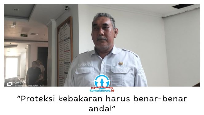 
 Kepala Bidang Pencegahan Disdamkarmat Kota Samarinda Zakky Anshari mengatakan, Raperda Pencegahan, Penanggulangan Kebakaran dan Penyelamatan diarahkan untuk memperkuat sistem proteksi kebakaran pada bangunan dan lingkungan. foto: Yana Ashari.