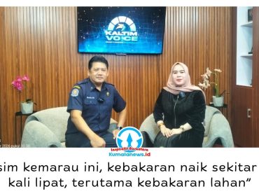 Kepala Damkarmat Kota Samarinda Hendra AH Serdjanalko mengungkapkan, kasus kebakaran lahan meningkat hingga lima kali lipat saat musim kemarau. Ia menyebut sekitar 90 persen kebakaran lahan dipicu aktivitas manusia. Foto: Yana Ashari.