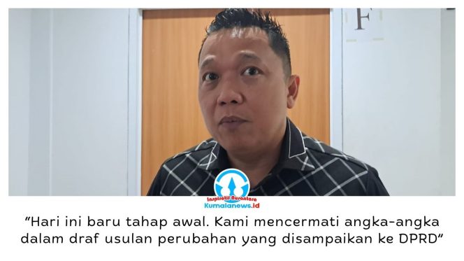 
 Ketua Komisi III DPRD Kota Samarinda, Deni Hakim Anwar, mengatakan rapat awal pembahasan Perubahan KUA-PPAS 2026 menjadi tahap untuk mencermati dan memperoleh gambaran atas usulan perubahan anggaran yang disampaikan kepada DPRD. Foto: Yana Ashari.
