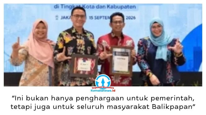 
 Wali Kota Balikpapan Dr. H. Rahmad Mas’ud menyampaikan bahwa capaian sebagai National Finalist OPCC 2026 merupakan apresiasi bagi seluruh masyarakat sekaligus menjadi tanggung jawab bersama dalam menjaga lingkungan.