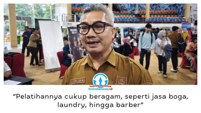 
 Kepala Disnaker Kota Balikpapan, Adamin Siregar, menyampaikan bahwa program pelatihan vokasi menyediakan beragam keterampilan yang dapat disesuaikan dengan kebutuhan masyarakat. Foto: M Hilmansyah.