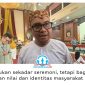 Bupati Kutai Kartanegara Aulia Rahman Basri menyampaikan penghormatan kepada Sultan, Kerabat Kesultanan, pemangku adat, serta seluruh masyarakat yang menjaga kelestarian Erau sebagai warisan budaya Kutai dari generasi ke generasi. Foto: Fairuzzabady.