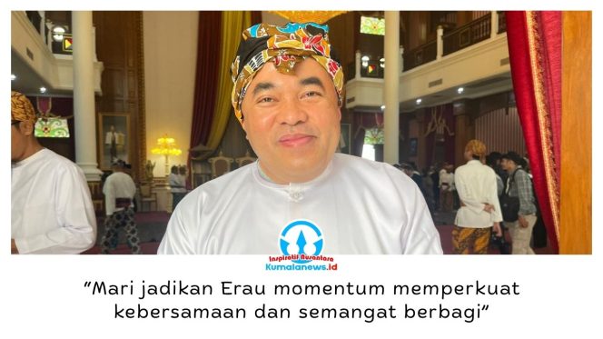 
 Ketua DPRD Kutai Kartanegara Ahmad Yani berharap pelaksanaan Erau mendapat dukungan dan keterlibatan masyarakat, sehingga seluruh rangkaian pesta adat berjalan lancar sekaligus tetap menjaga nilai-nilai budaya Kutai. Foto: Fairuzzabady.