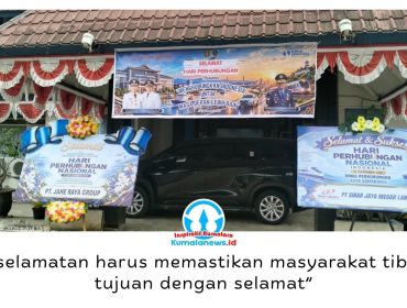 Kepala Dishub Kota Samarinda Hotmarulitua Manalu menegaskan, keselamatan pengguna transportasi menjadi perhatian utama dalam peringatan Hari Perhubungan Nasional, dengan memastikan masyarakat dapat bepergian aman hingga tiba di tujuan. Foto: Yana Ashari.