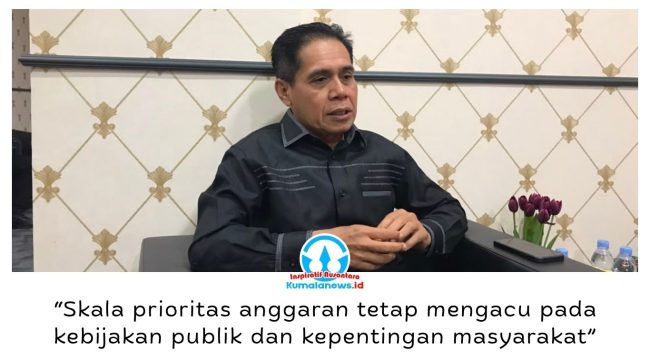 Ketua DPRD Kota Samarinda Helmi Abdullah memimpin rapat Banggar bersama TAPD Kota Samarinda di Ruang Rapat Paripurna DPRD Samarinda, Kamis (17/9/2026). Foto: Beby.