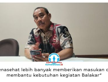 Penasehat Balakarcana Samarinda Ahmad Vananzda menyampaikan peran penasehat dalam mendukung kegiatan organisasi dan kepengurusan Balakarcana. Foto: Yana Ashari.