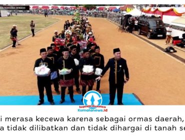 Suasana pembukaan Festival Budaya Erau Adat Kutai 2026 di Stadion Rondong Demang, Tenggarong, Minggu (20/9/2026). Foto: SC.