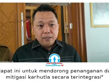 Ketua Komisi III DPRD Kota Samarinda, Deni Hakim Anwar, menegaskan DPRD mendorong penanganan dan mitigasi terpadu menghadapi kekeringan serta meningkatnya ancaman karhutla di Kota Samarinda. Foto: Yana Ashari.
