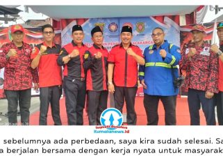 Wakil Ketua DPRD Kota Samarinda sekaligus Penasehat Balakarcana, Ahmad Vananzda, mendorong kepengurusan baru memperkuat kebersamaan dan mengedepankan kerja nyata untuk memberikan manfaat bagi masyarakat. Foto: Yana Ashari.