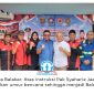 Pengurus terdahulu sekaligus salah satu pencetus awal Balakarcana Kota Samarinda, Gusti Iviv Kresna Moelya, mengungkapkan sejarah Balakarcana yang bermula dari Barisan Relawan Kebakaran (Balakar) sebelum berkembang dengan cakupan penanganan kebencanaan yang lebih luas. Foto: Yana Ashari.