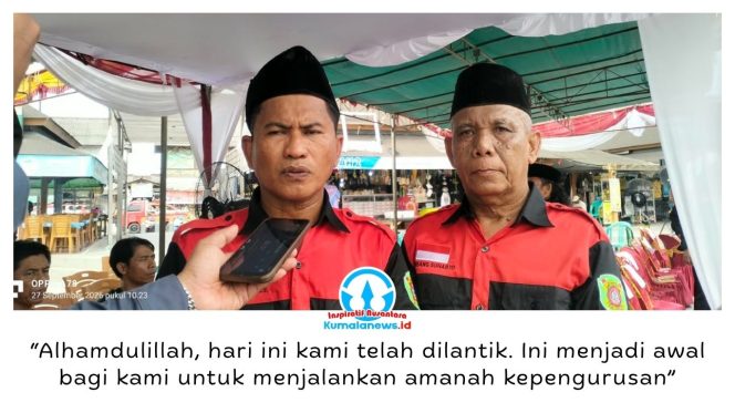
 Ketua Balakarcana Kota Samarinda, Sidiq Umardani, menegaskan pembenahan struktur organisasi, kelengkapan administrasi anggota, dan peningkatan perlindungan relawan menjadi prioritas kepengurusan periode 2026–2031. Foto: Yana Ashari.