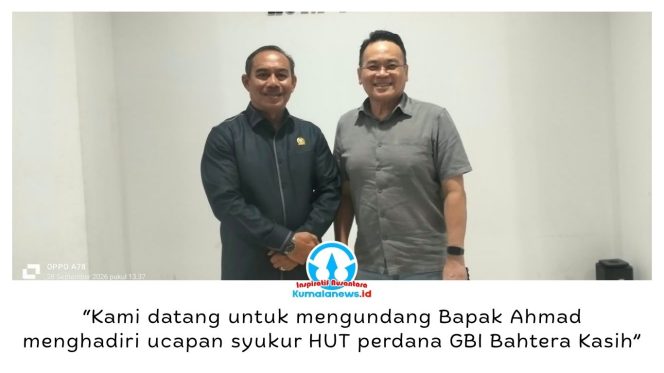 
 Gembala Jemaat GBI Bahtera Kasih Samarinda, Pdm. Irham Sundelebu, M.Th., menegaskan pentingnya sinergi dengan Pemkot dan DPRD Samarinda dalam mendukung pembinaan kerohanian umat Kristiani. Foto: Yana Ashari.